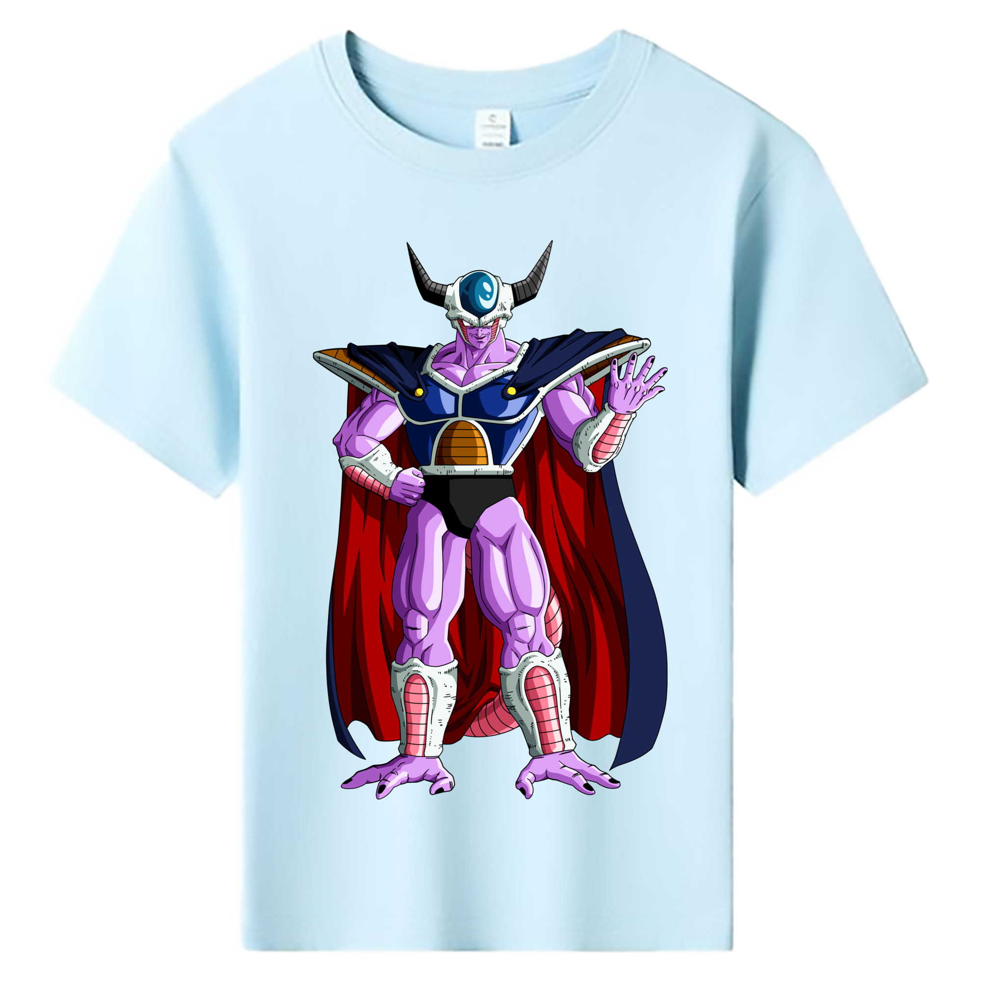 （画像用） ドラゴンボール コルド大王 DRAGON BALL King Cold 綿100％キッズTシャツ（フロントプリント）